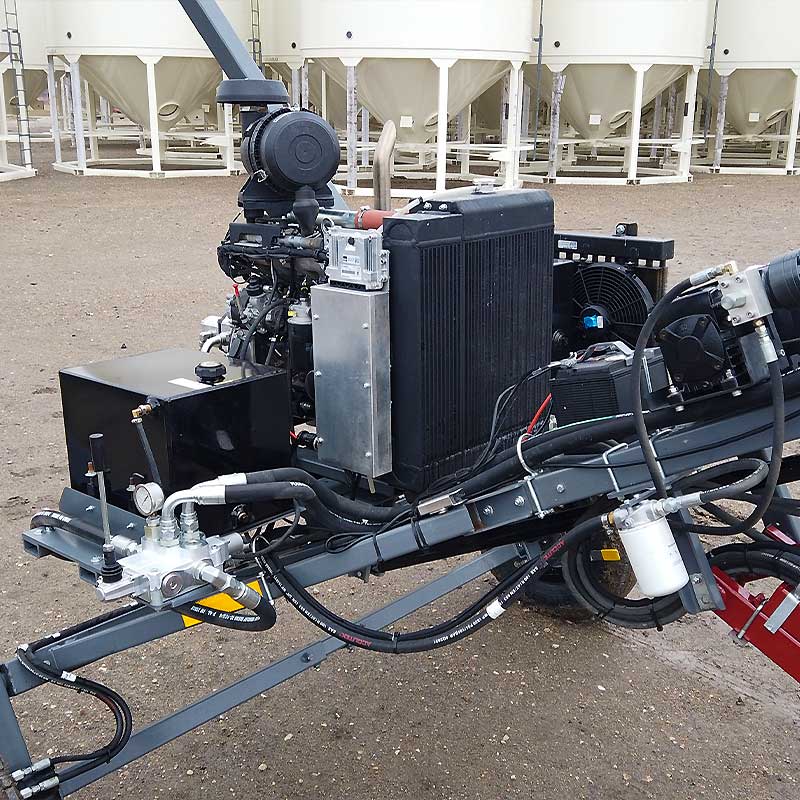 New TL1346 Auger from Meridian: 74HP Hatz Diesel