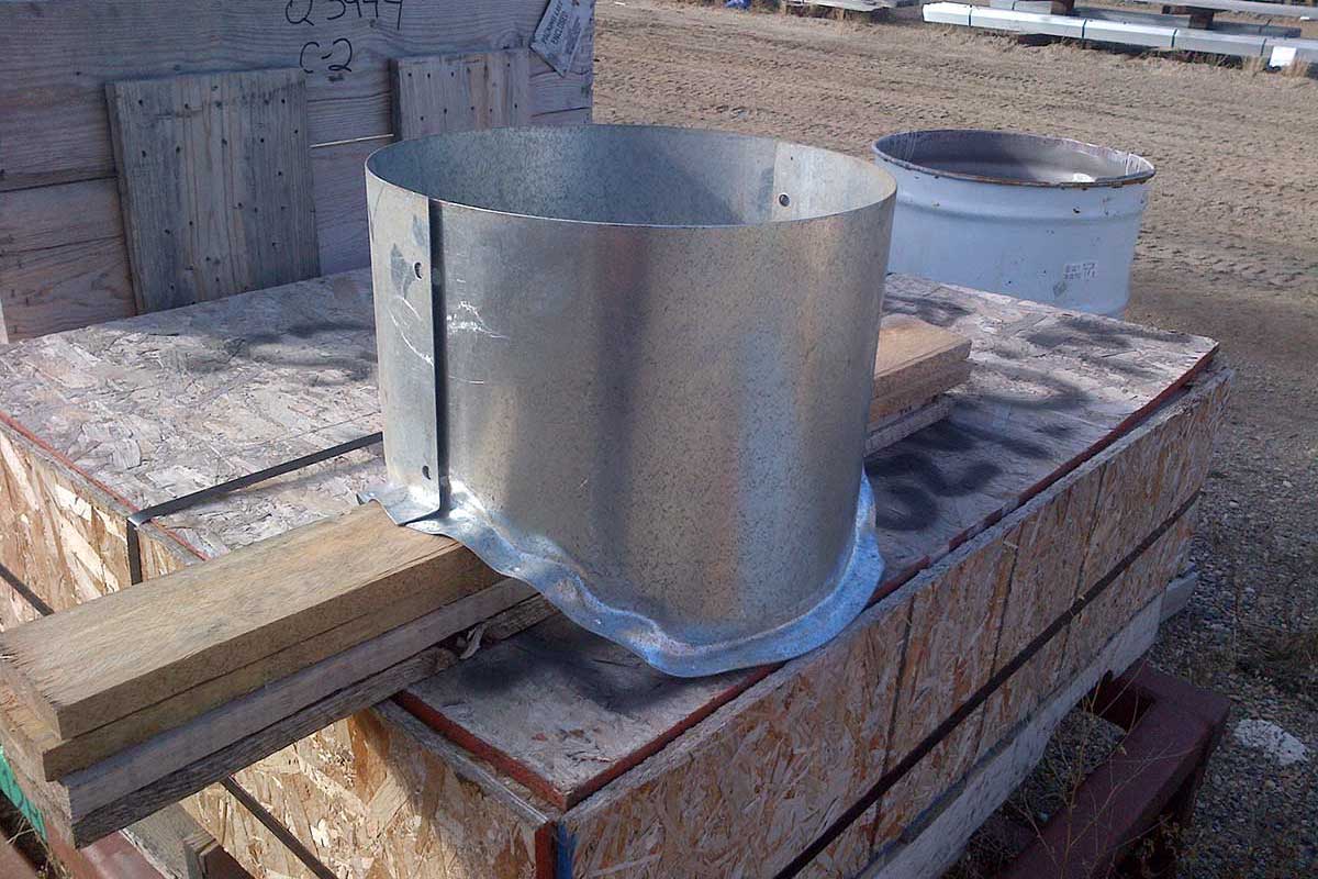 Meridian Mfg. - Roof Vent Adapter (16” diameter, for utility standard ArchWall)
